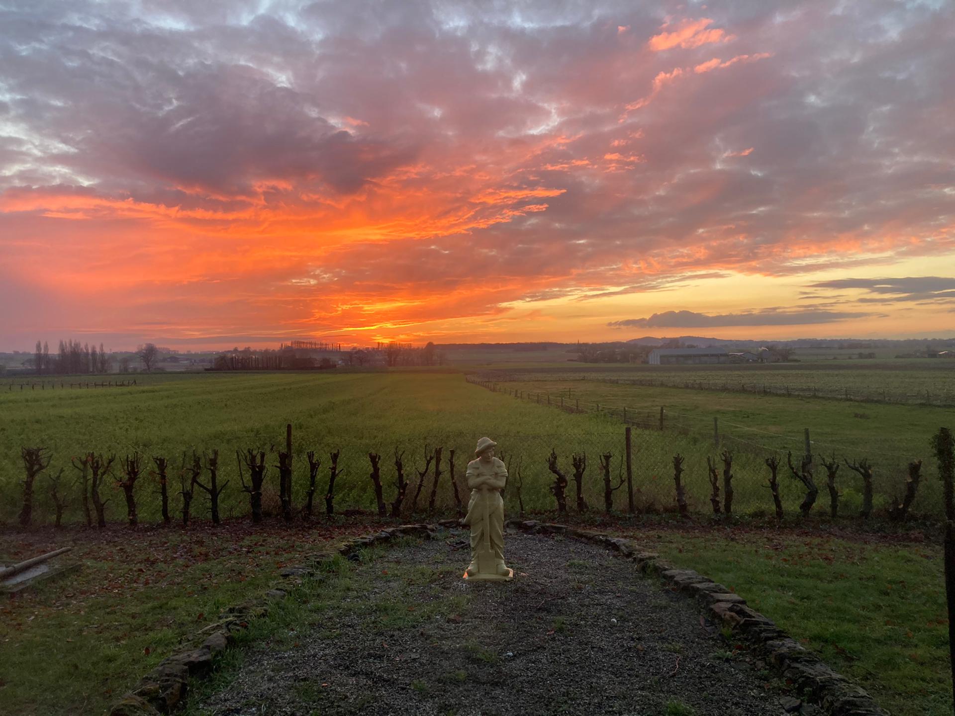zonsondergang